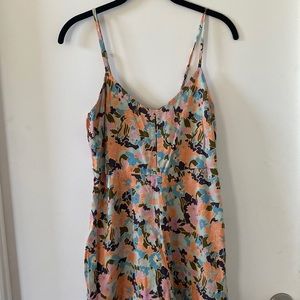RVCA flower romper size small worn once